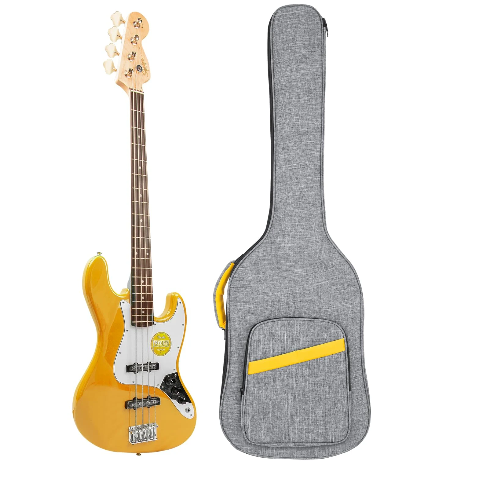 Funda acolchada para bajo eléctrico de 0.4 pulgadas, impermeable, para bajo eléctrico, funda acolchada suave para bajo eléctrico, color gris, Gray, Bass Guitar Bag-Gray, moda