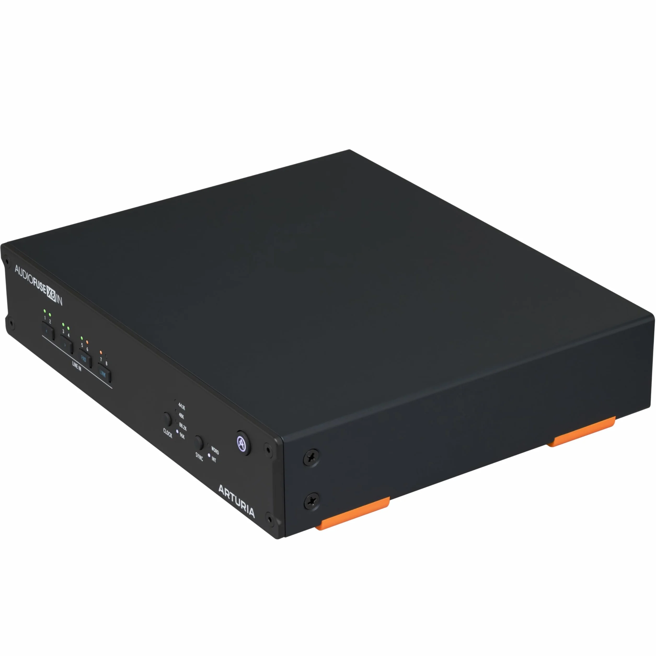Arturia AudioFuse X8 IN unidad expansión ADAT para interfaces de audio, 8 entradas línea alto nivel, convertidores AD de última generación de 44,1-96 kHz, salida ADAT, entrada reloj de palabras BNC