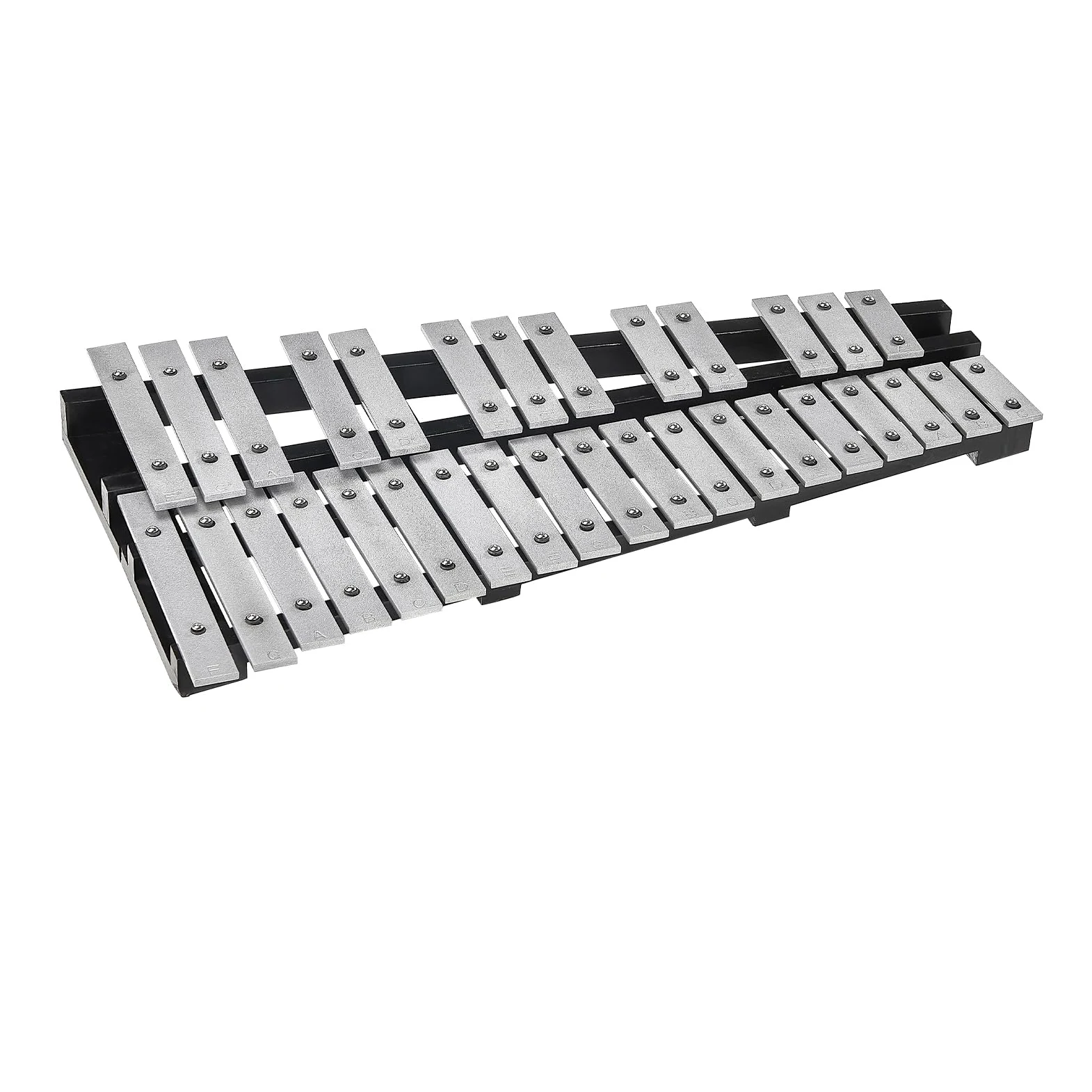 VEVOR Kit de Campana de Xilófono Glockenspiel de 32 Notas Instrumento de Percusión con Mazos, Baquetas y Bolsa de Transporte, Juego de Instrumentos de Percusión Profesional para Adulto, Estudiante