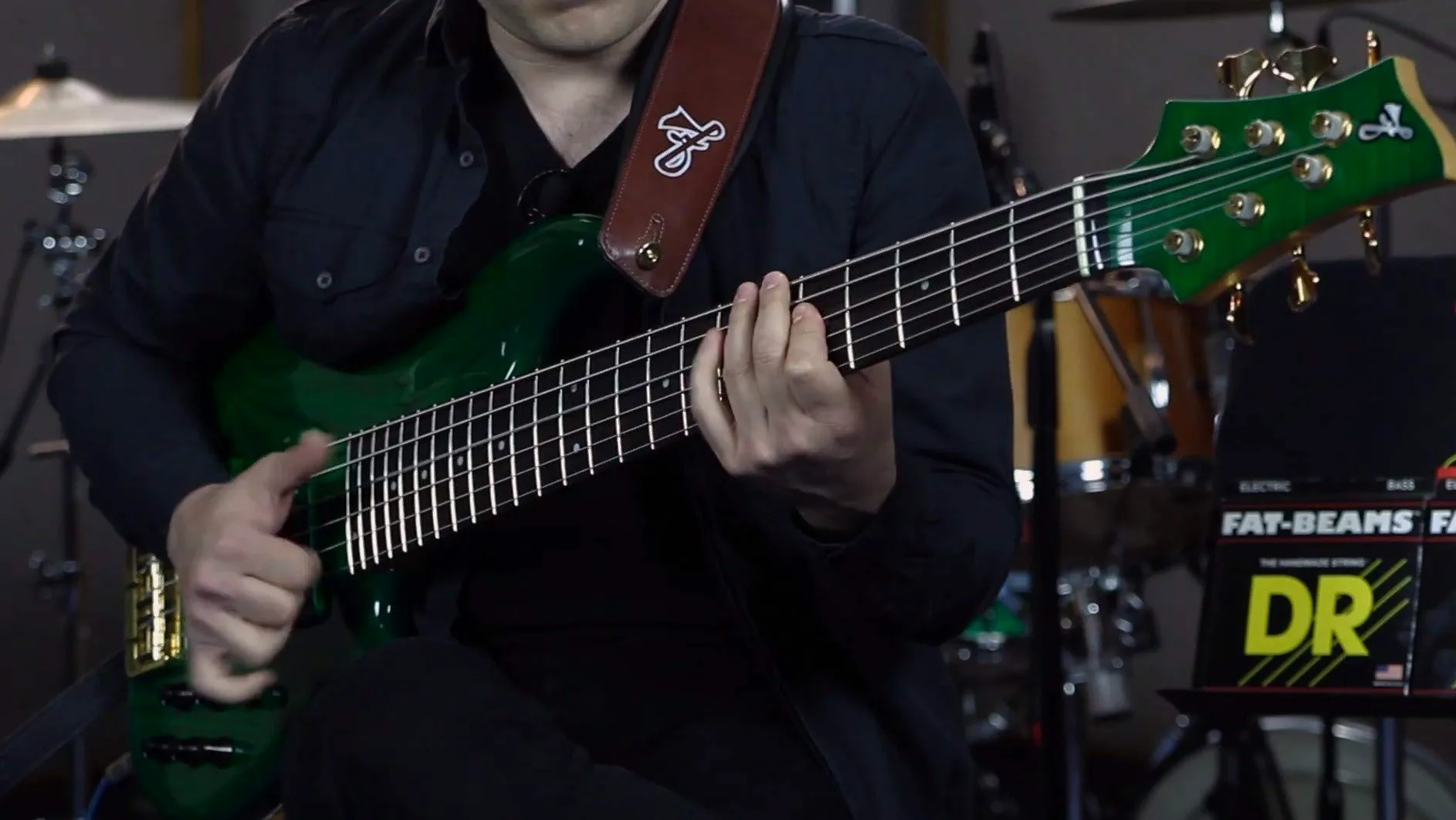 DR String FB5-130 Fat-Beam Juego Cuerdas Bajo