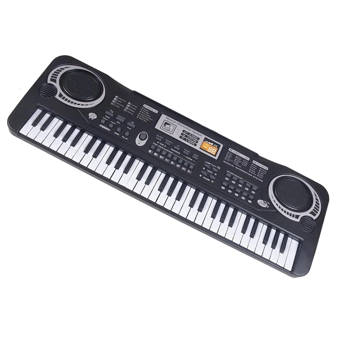 Piano Eléctrico De 61 Teclas, Teclado Electrónico, Piano, Órgano Electrónico, Instrumentos Musicales Con Micrófono Piano Electrónico Para Principiantes