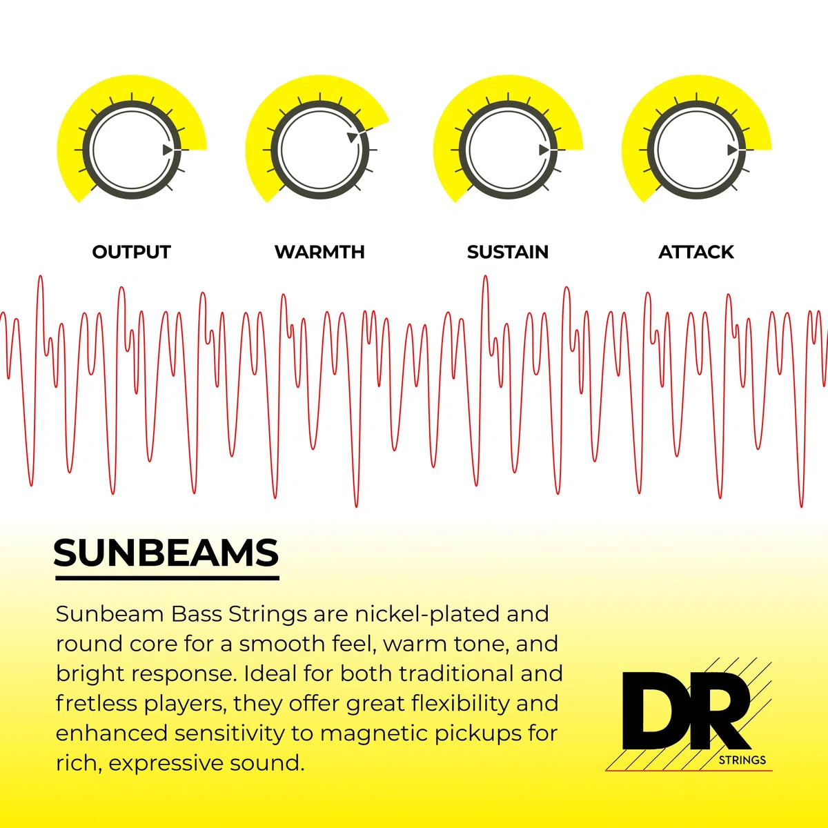 Dr B sunb nllr de 40 Sunbeam Lite Cuerdas