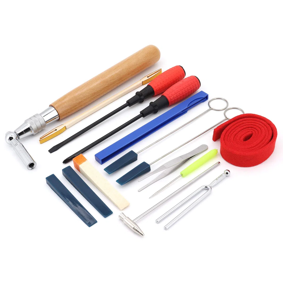 Kit de Afinación de Piano - 16 Piezas de Herramientas Profesionales para Reparación