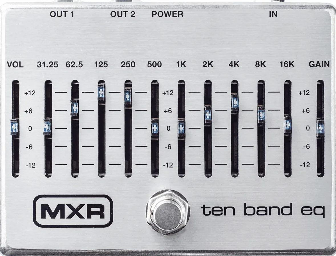 JIM DUNLOP MXR - M108S - Pedal de efectos EQ 10 bandes