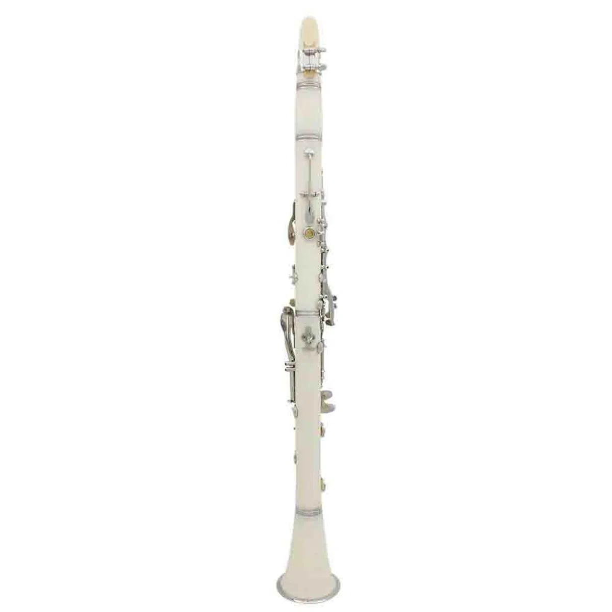 Instrumento Musical Clarinete Clarinete Sib 17 Llaves Plateado Profesional Con Accesorios