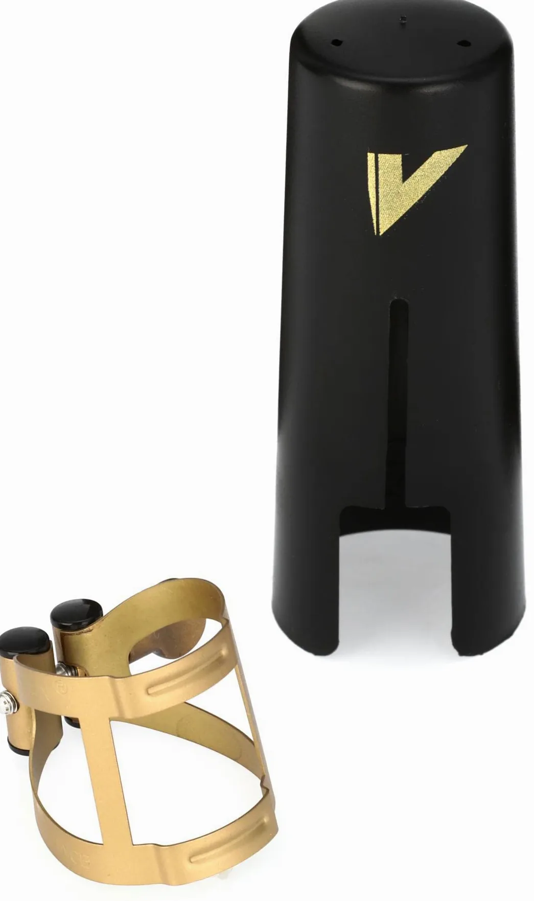 Vandoren LC57AP - Abrazadera para saxofón alto, color dorado