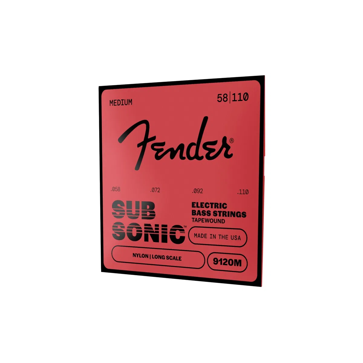 Fender música, Instrumentos, Accesorios de instrumentos Cuerdas de bajo, 9120 Tapewound, 58-110