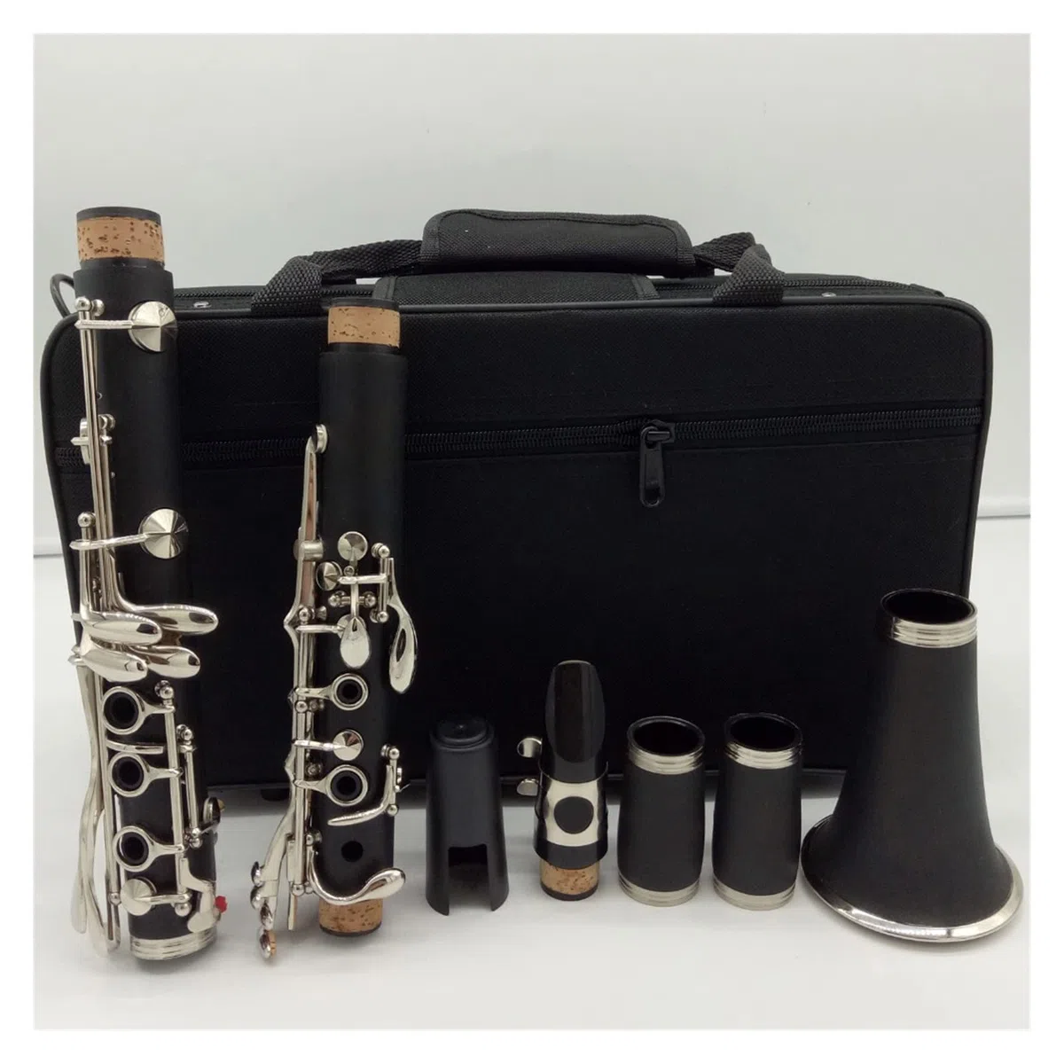 Nuevo Estudiante 17 Teclas BB Clarinete E11 Profesional Buffet Baquelita Clarinete Boquilla Accesorios Estuche Estudiantes Clarinete