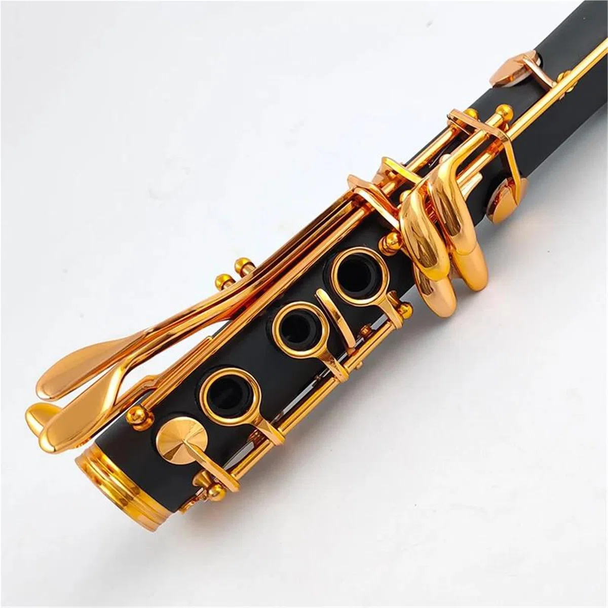 Clarinete Principiantes Clarinete De Resina ABS | Si bemol de 17 teclas (Si bemol)
