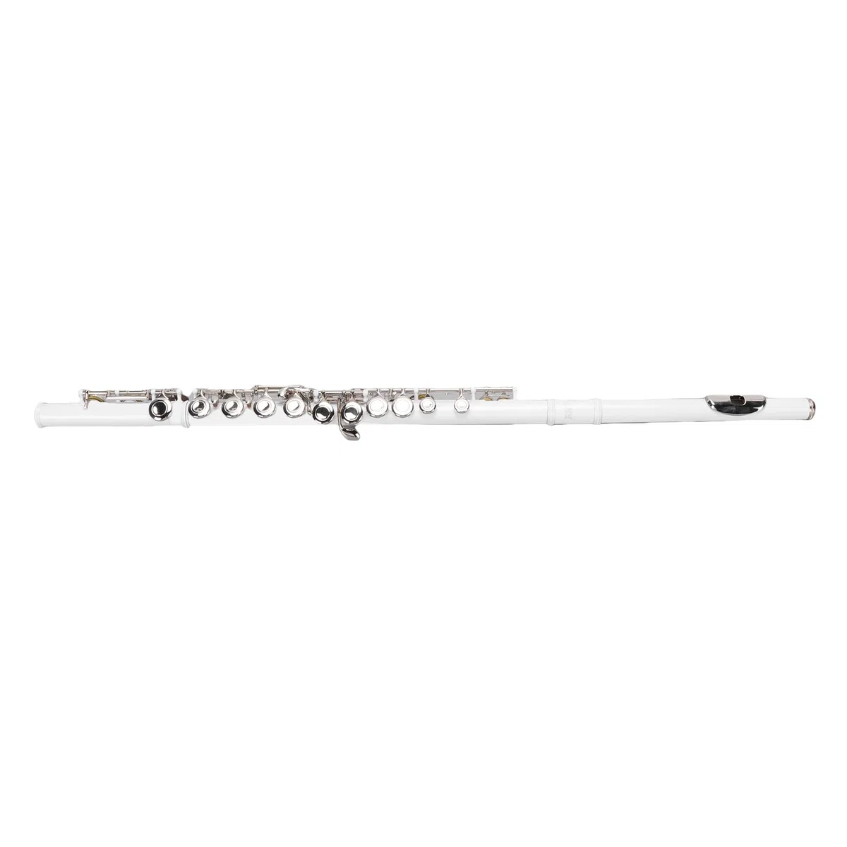 RiToEasysports flauta travesera en Do, diseño ergonómico notas altas precisas almohadillas cuero 16 teclas cobre blanco para estudiantes principiantes músicos niños escuela práctica conciertos