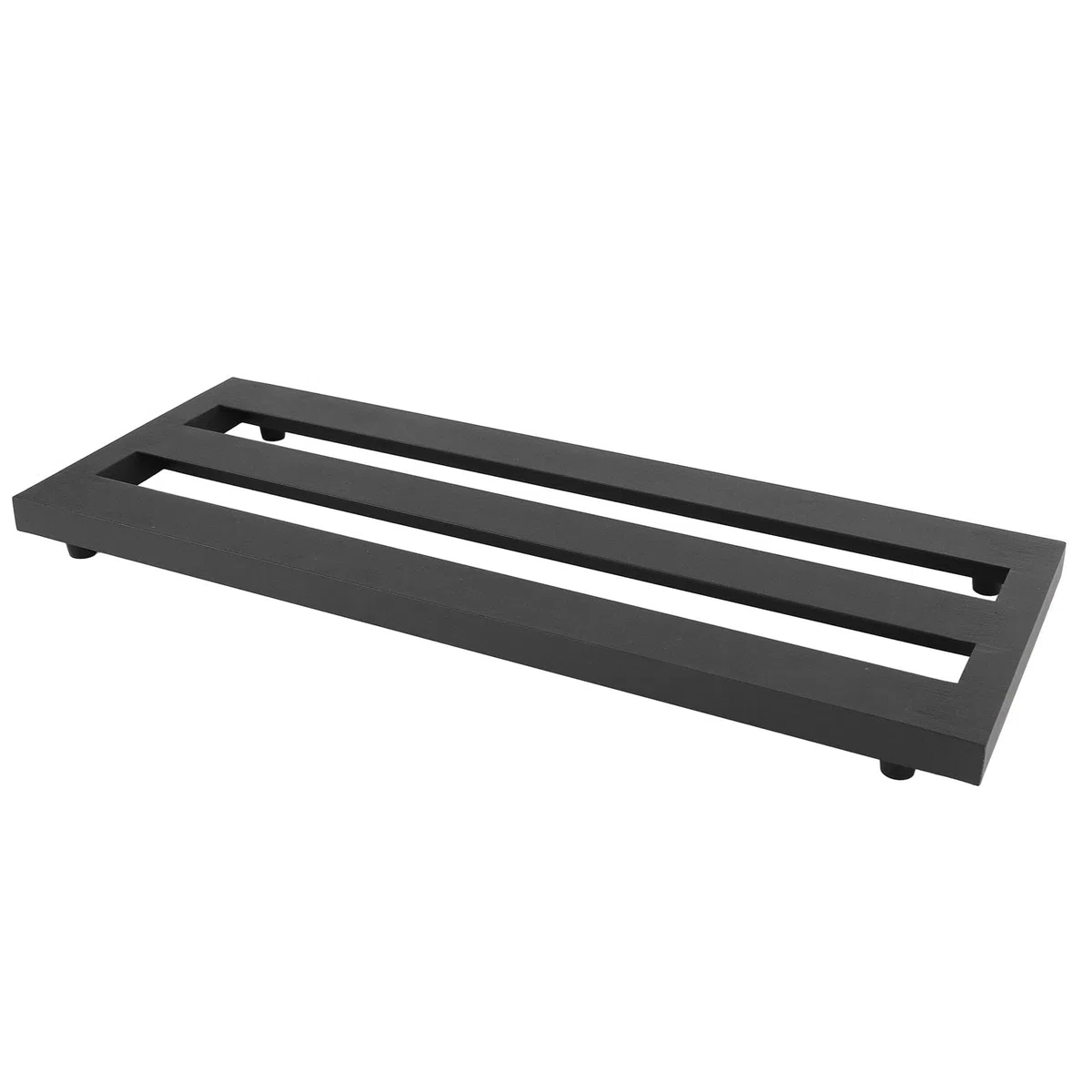 Placa de pedales de guitarra de aleación de aluminio extra grande, placa portátil para efectos de guitarra con superficie antideslizante y bolsa de transporte para guitarristas (PB 2)