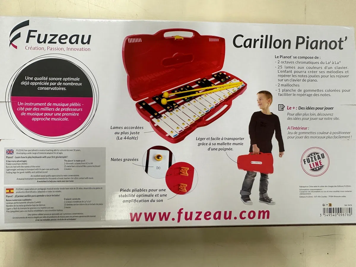 Fuzeau Carillon Chromatique Le Pianot' - 9878
