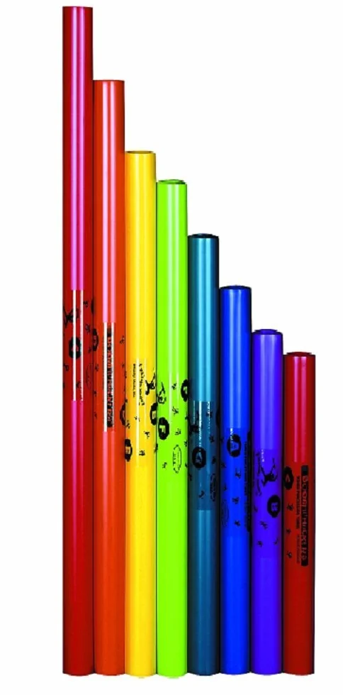 Boomwhackers BWDG - Tubos de percusión afinados, Escala diatónica C Mayor
