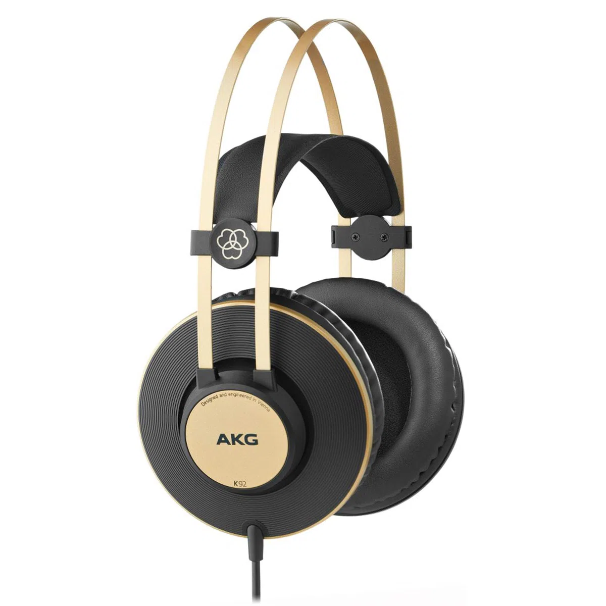 AKG K92 Auriculares Alámbrico Diadema Música Negro, Oro