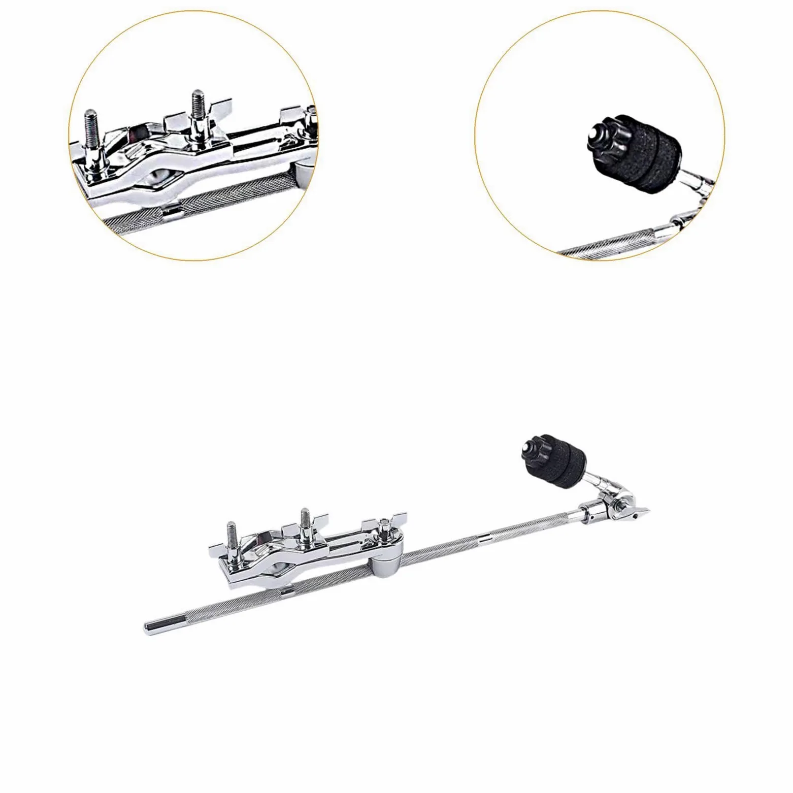 Accesorio de Platillo Extraíble con Abrazadera para Batería, para Instrumentos Musicales de Batería