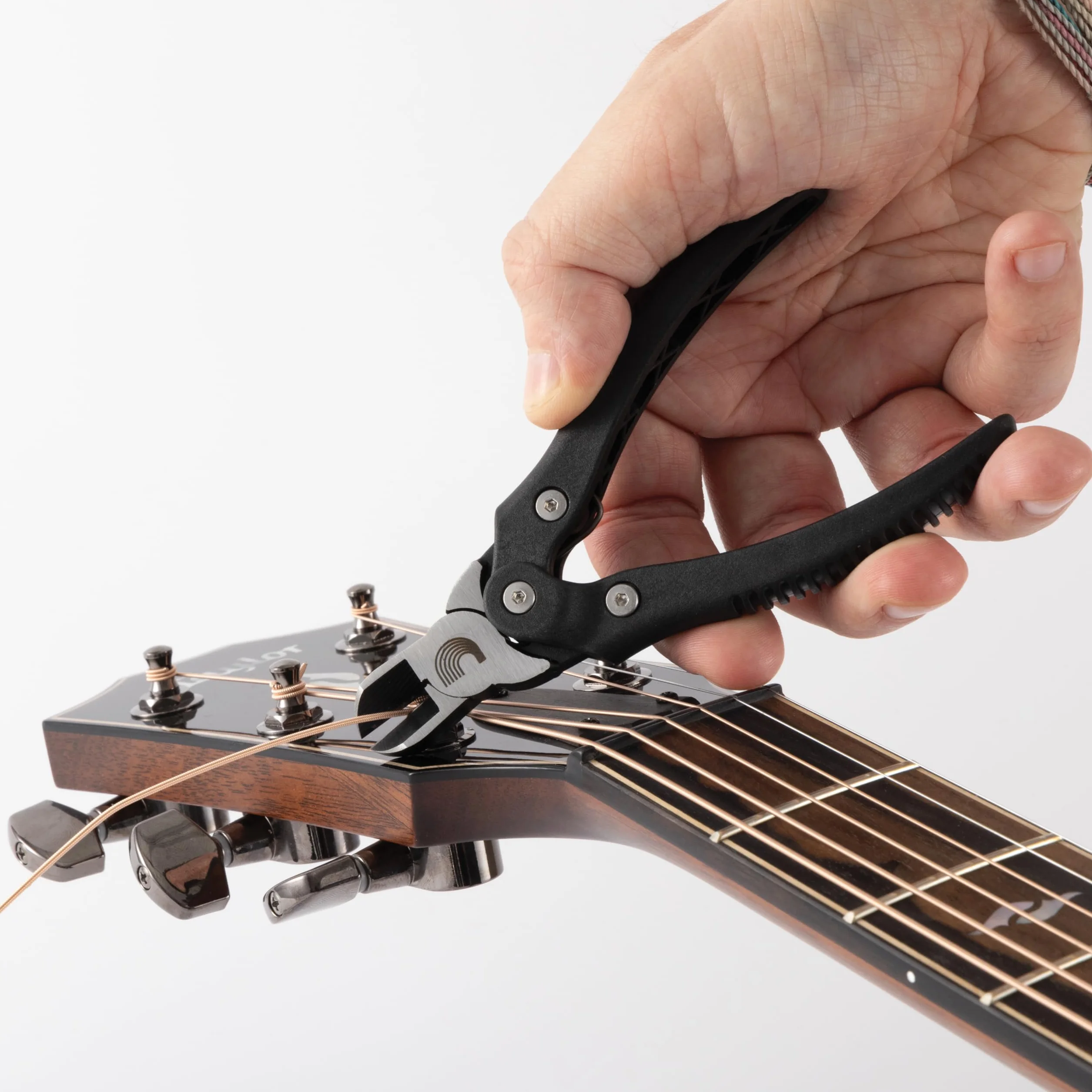 Cortador de cuerdas de guitarra D'Addario Tour Grade - Herramienta profesional para cortar cuerdas de guitarra, bajo y más