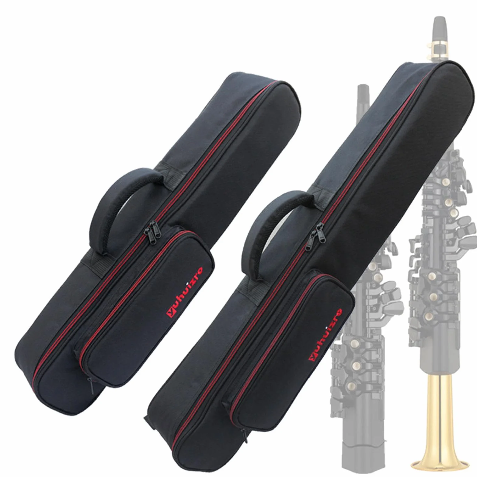 harayaa Estuche para Saxofón Soprano Estuche para Y Saxofón Soprano para Practicar Al Aire Libre