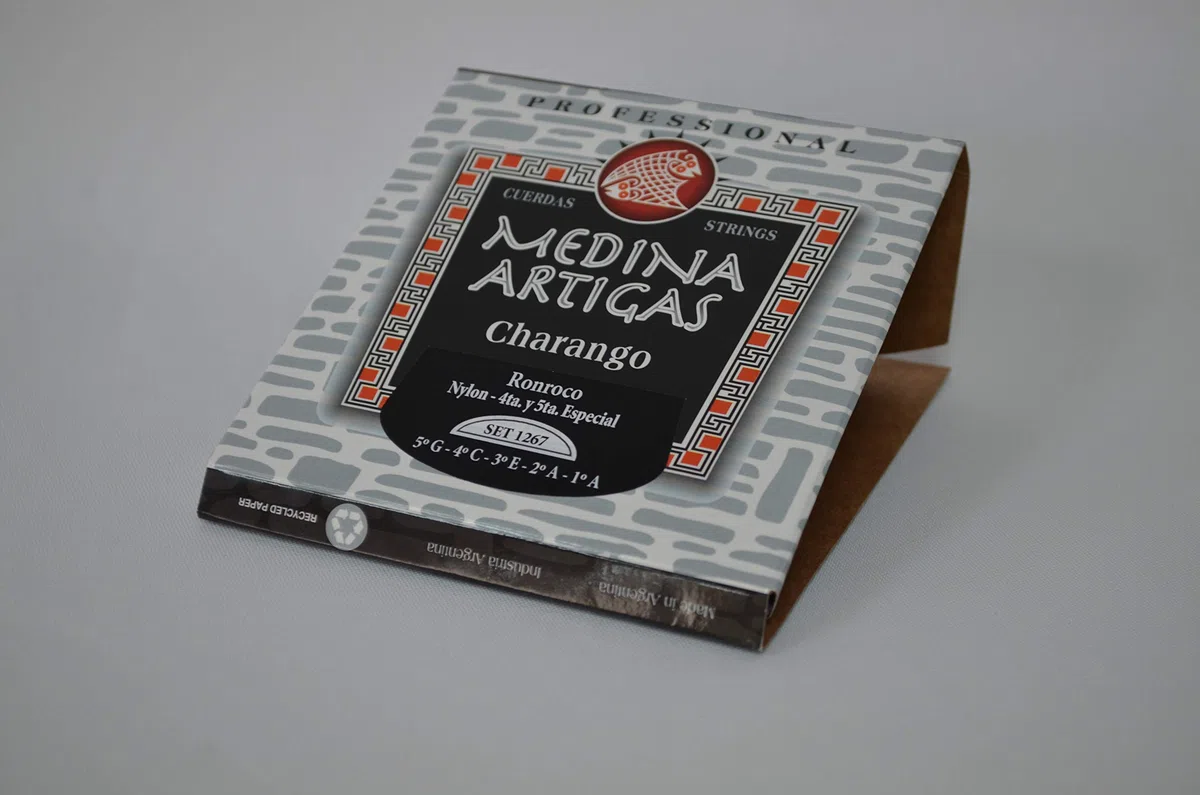 Medina Artigas Cuerdas para Charango de Nylon 4º 5º Especial Sintonización G, C, E, A, E
