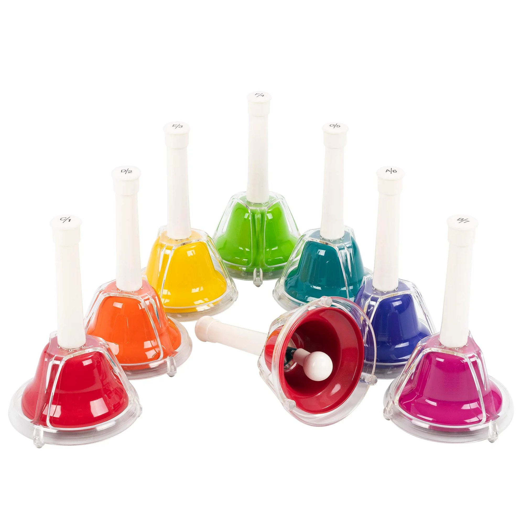 Percussion Plus - Set de 8 campanillas