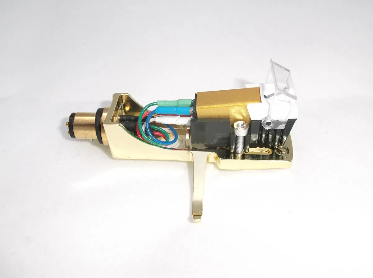 Chapado en oro Headshell soporte de cartuchos MM para Technics SL1200, SL 1200 MK2, SL1210, SL1210 MK2, SL1210 Mk5, SL1200 Mk5, SL1600 MK2, SL1610 MK2, SL1700 mk2, SL1710 MK2, SL1800 MK2,