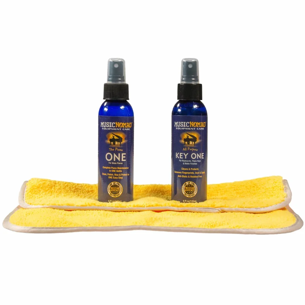 MusicNomad MN132 Complete Piano Care for Gloss Pianos - Set de cuidado de piano
