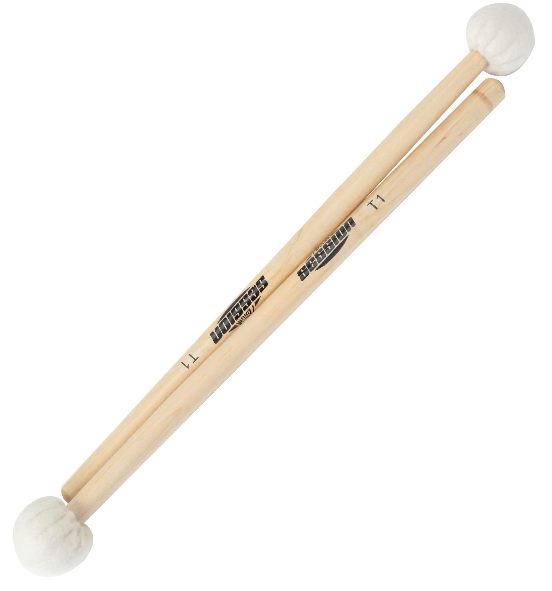 Set de baquetas XDrum para timbales con 3 pares: suave, medio, duro