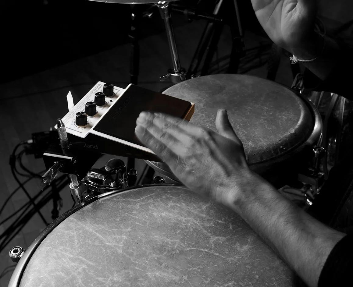 Roland SPD-1P SPD:ONE PERCUSSION Percussion Pad, Blanco, Small Rockem Music