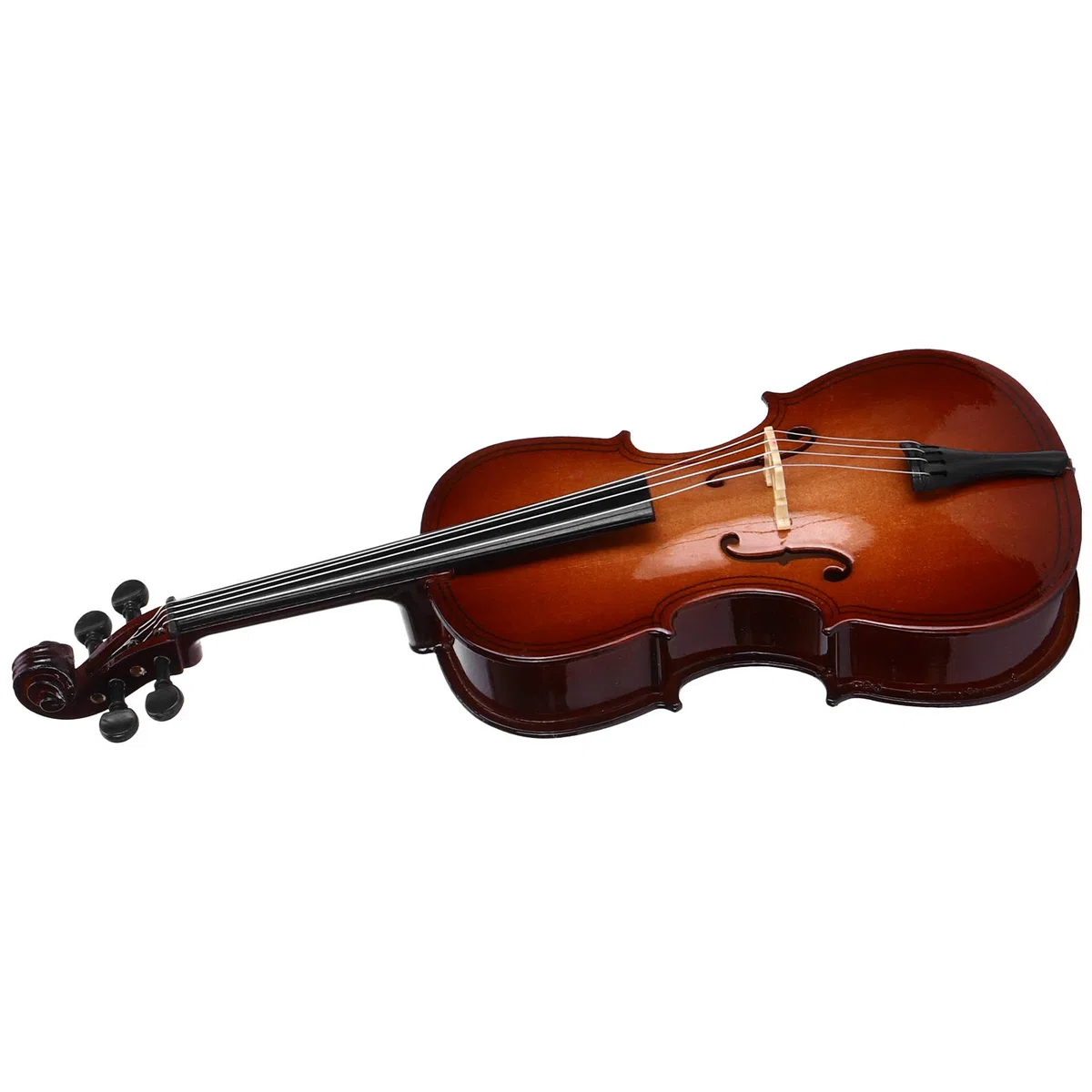 Kadimendium Mini modelo de violonchelo, modelo de violonchelo instrumento musical ornamento exquisito 23cm/9.1in para hombre para regalos adornos para regalo delicado