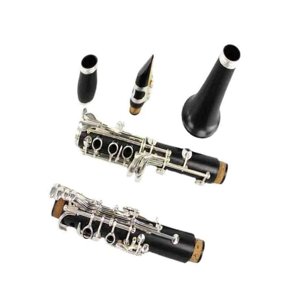Instrumento Musical Clarinete Instrumento Musical Clarinete Si Bemol 17 Teclas ABS