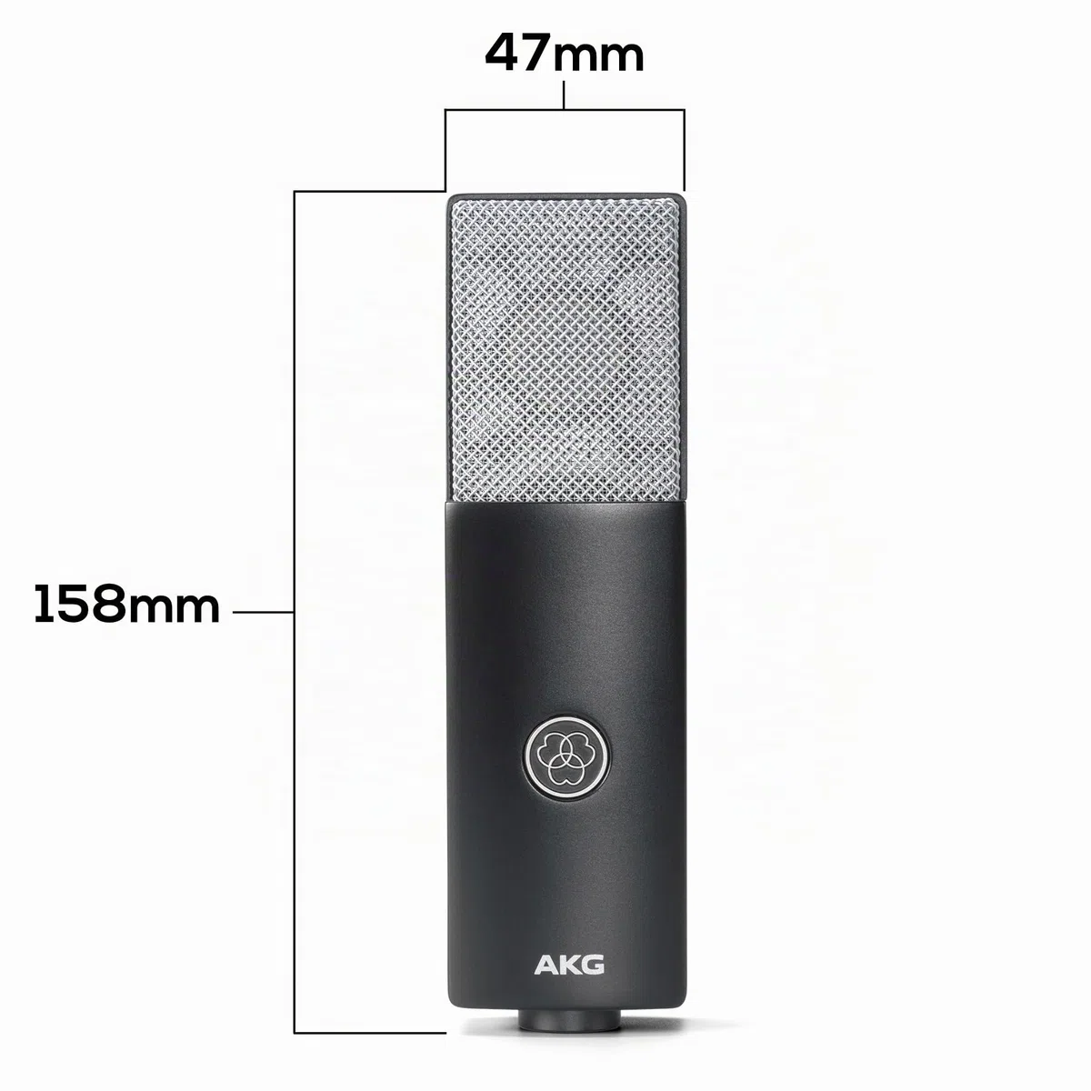 AKG C-Series C104 Micrófono de Condensador cardioide de diafragma Grande Creadores de Contenido y músicos