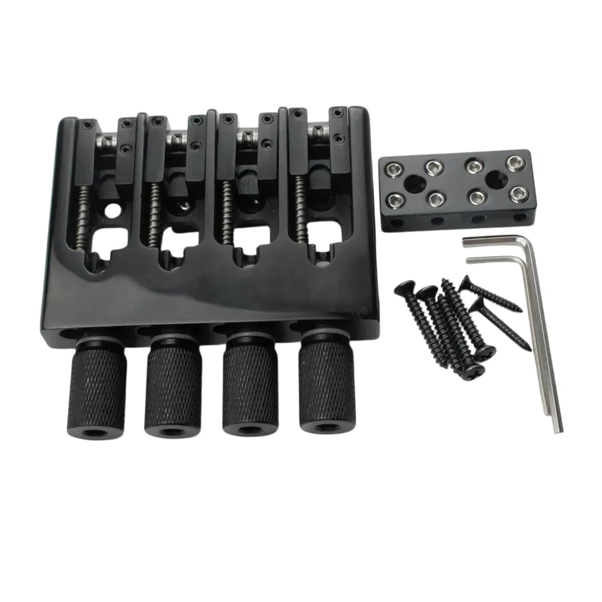 Puente Para Bajo Sin Cabeza Afinación Fina 4/5 Cuerdas Base Bk | Puente de guitarra(5 strings)
