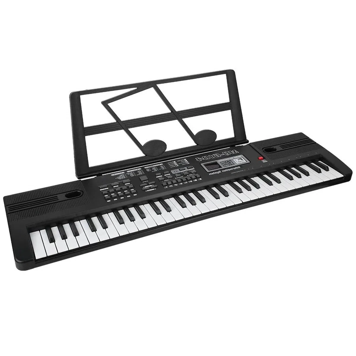 Piano Electrónico Órgano Electrónico Digital Portátil Para Principiantes Y Adultos De 61 Teclas Con Micrófono