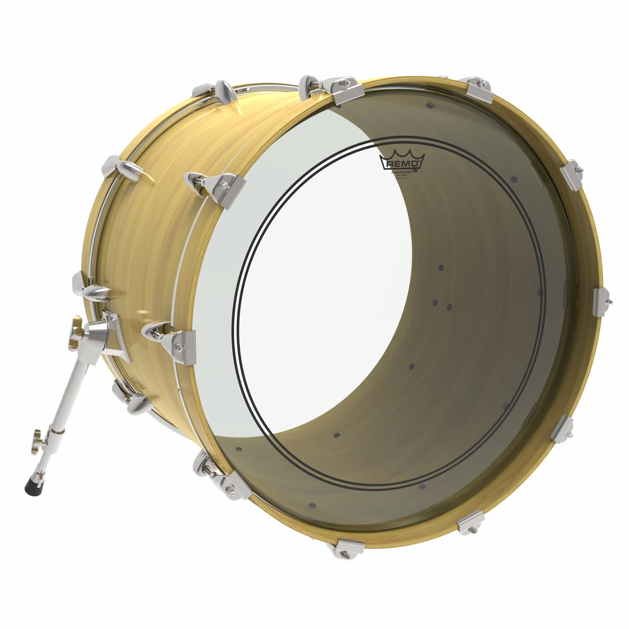 Remo Powerstroke 3 Transparente Bombo 22" – P3-1322-C2