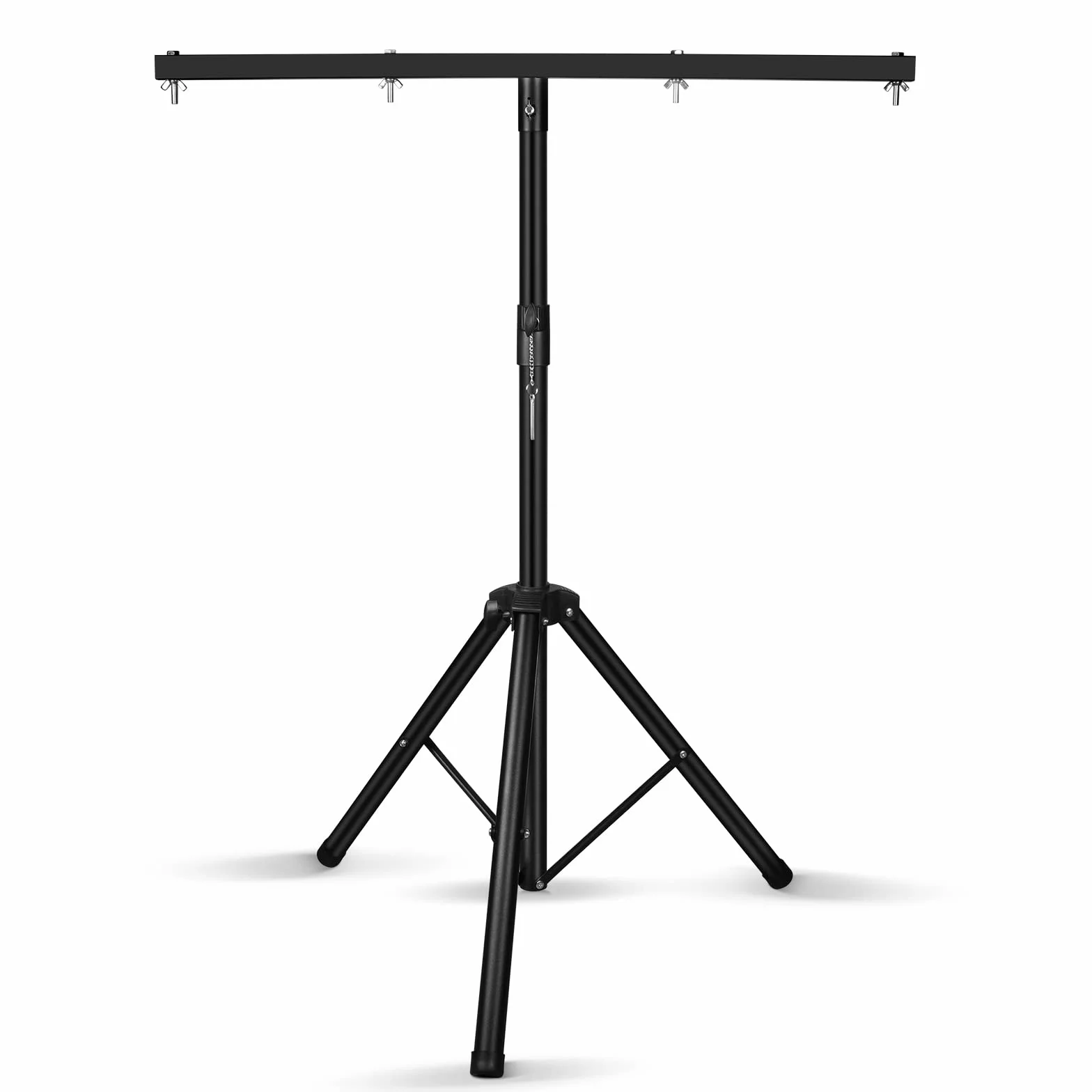 Trípode de luz con barra transversal, trípode de iluminación Pro Audio DJ para hasta 4 faros para escenarios, DJ-Disco-Boda (39-70 pulgadas)