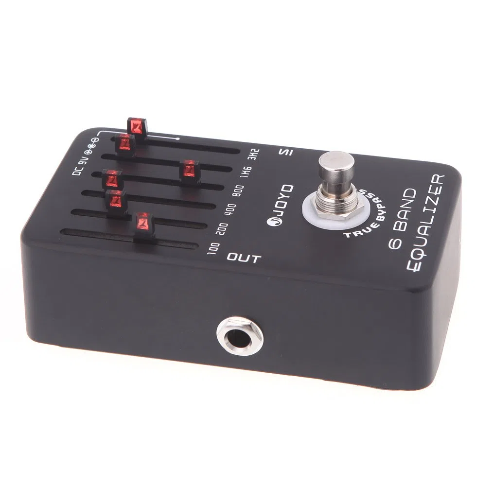 JOYO JF-11 6-banda Ecualizador Pedal De Efectos De Guitarra