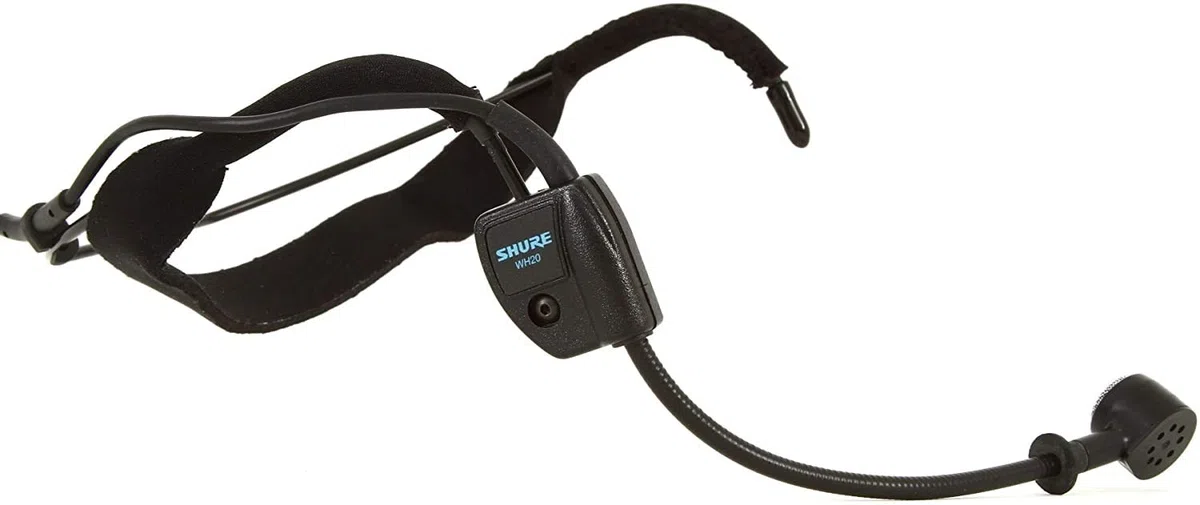 Shure WH20TQC - Micrófono de Diadema Brazo de Flexo para vocalistas, 4-Pin Conector Hembra