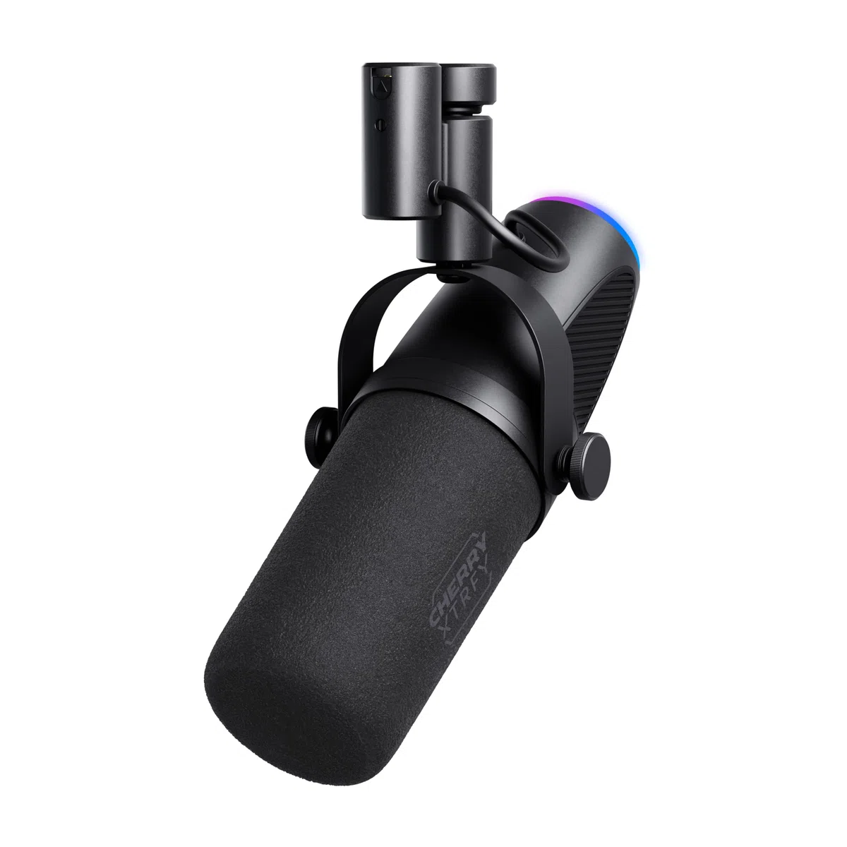 Ngale X Micrófono USB y XLR profesional para grabaciones y streaming, XLR y USB Plug & Play, Cardioid, interruptor Low-Cut para Gaming, negro