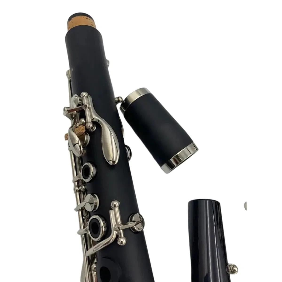 Instrumentos De Viento Madera En Si Bemol Tubo Negro Para Clarinete Con Estuche Y Accesorios