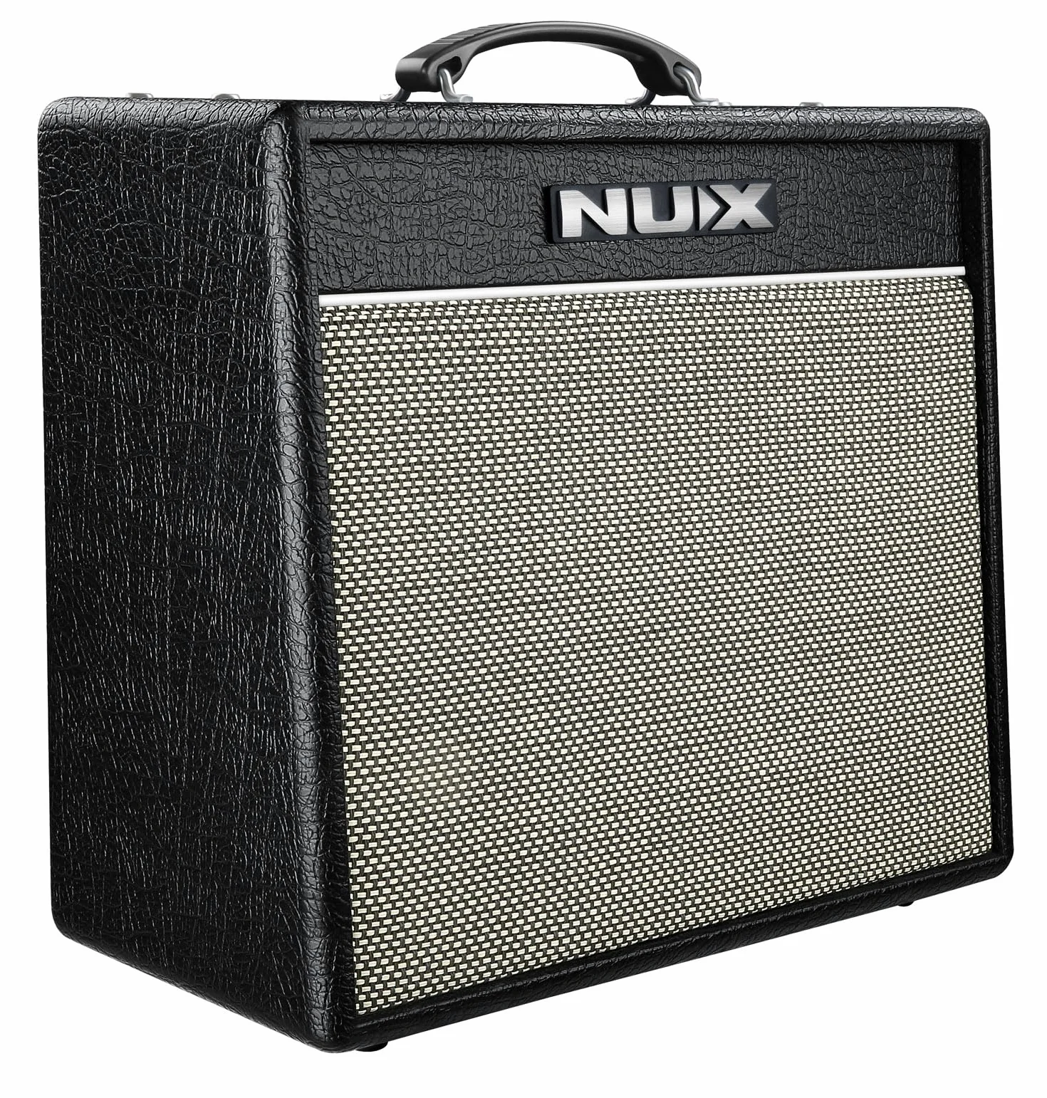 NU-X Mighty 40 mkII - Amplificador de Guitarra con Efectos | Amplificador de Modelado portátil de 40 W, Bluetooth, Interfaz USB y máquina de Tambor para Guitarras eléctricas, práctica y grabación