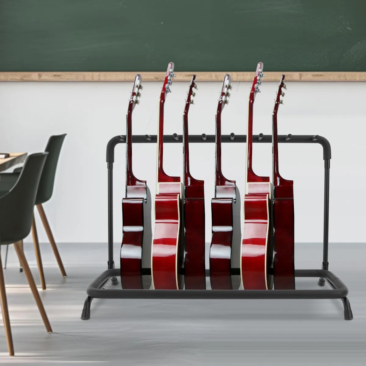Soporte universal para guitarra, 7 niveles, con varios soportes, soporte para guitarra, para acústica, guitarra eléctrica, bajo acústico, coleccionista de guitarra, regalo