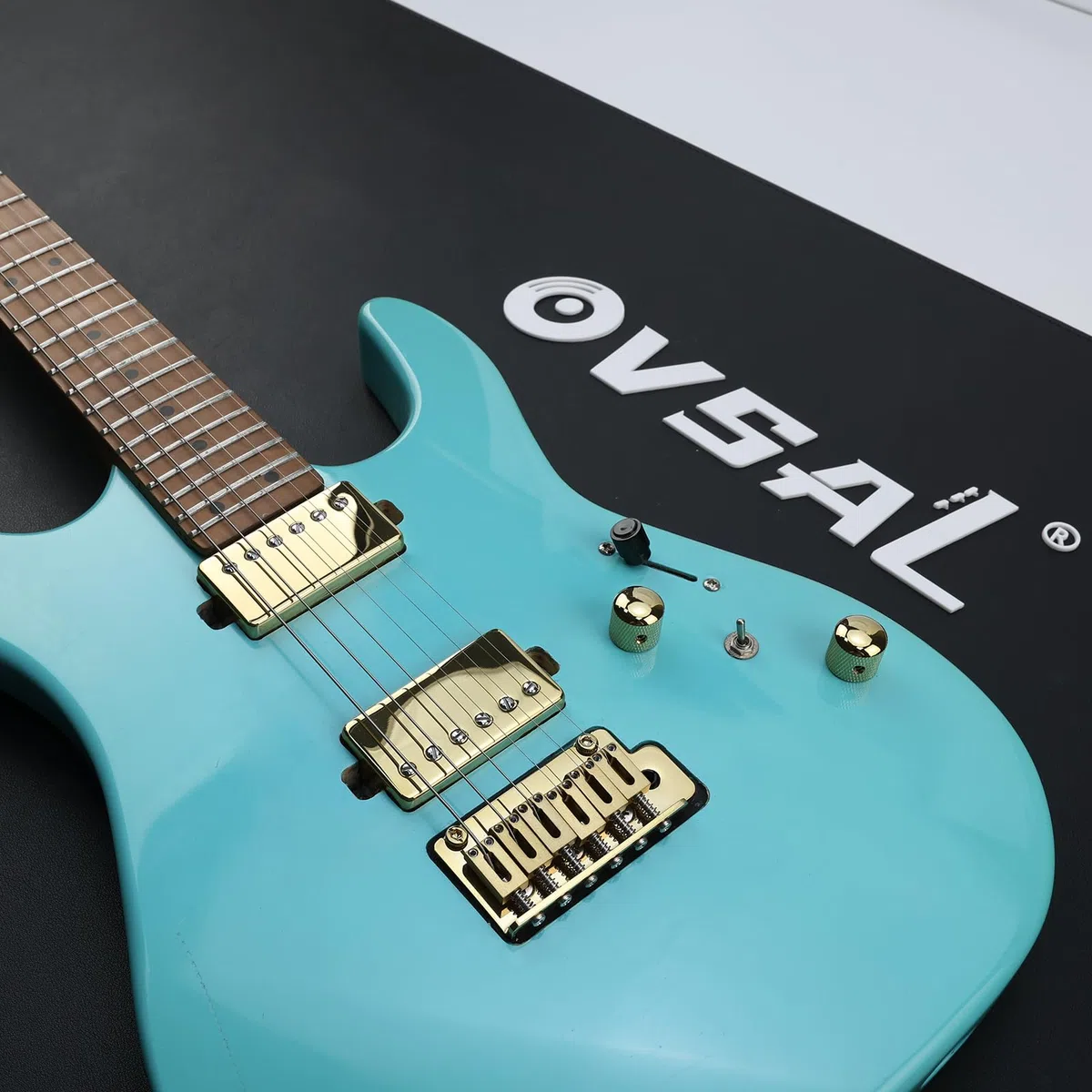 Puente de guitarra eléctrica de 10,5 mm, color dorado, puente de trémolo de 2 puntos, bloque de latón, placa de acero inoxidable, puente de guitarra eléctrica, puente de 6 cuerdas de arranque