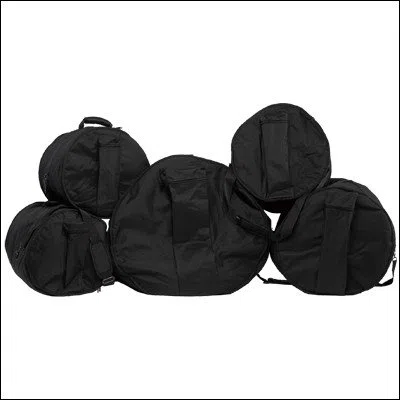 Ortola 1155-001 - Set 5 fundas batería acolchado 33 mm, color negro