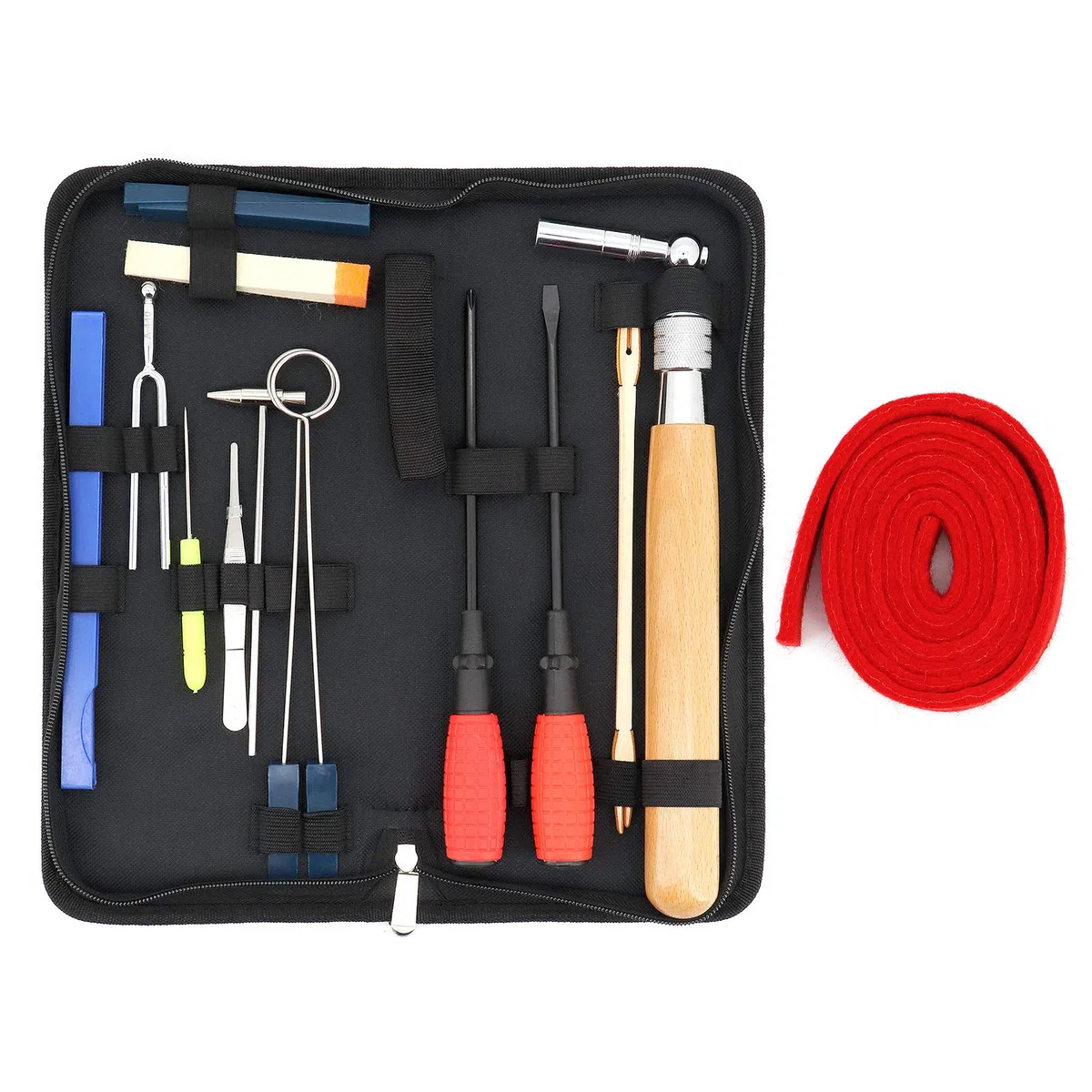 Kit de Afinación de Piano - 16 Piezas de Herramientas Profesionales para Reparación