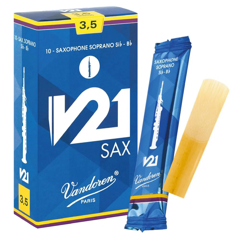 Caña saxo soprano Vandoren V21 Gauge: 3 1/2