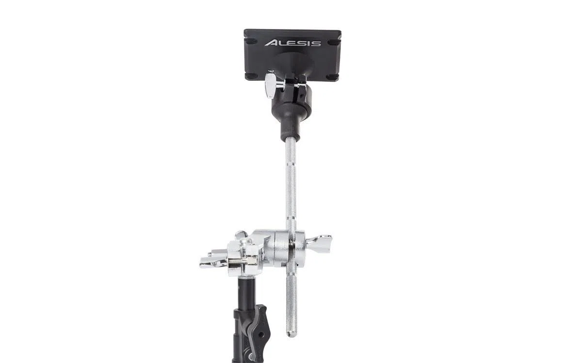 Alesis Strike Multipad con Multipad Clamp - Pad de Percusión con 9 Disparadores, Sampler, Looper y Tarjeta de Sonido con Sistema de Soporte Universal para Pads de Percusión