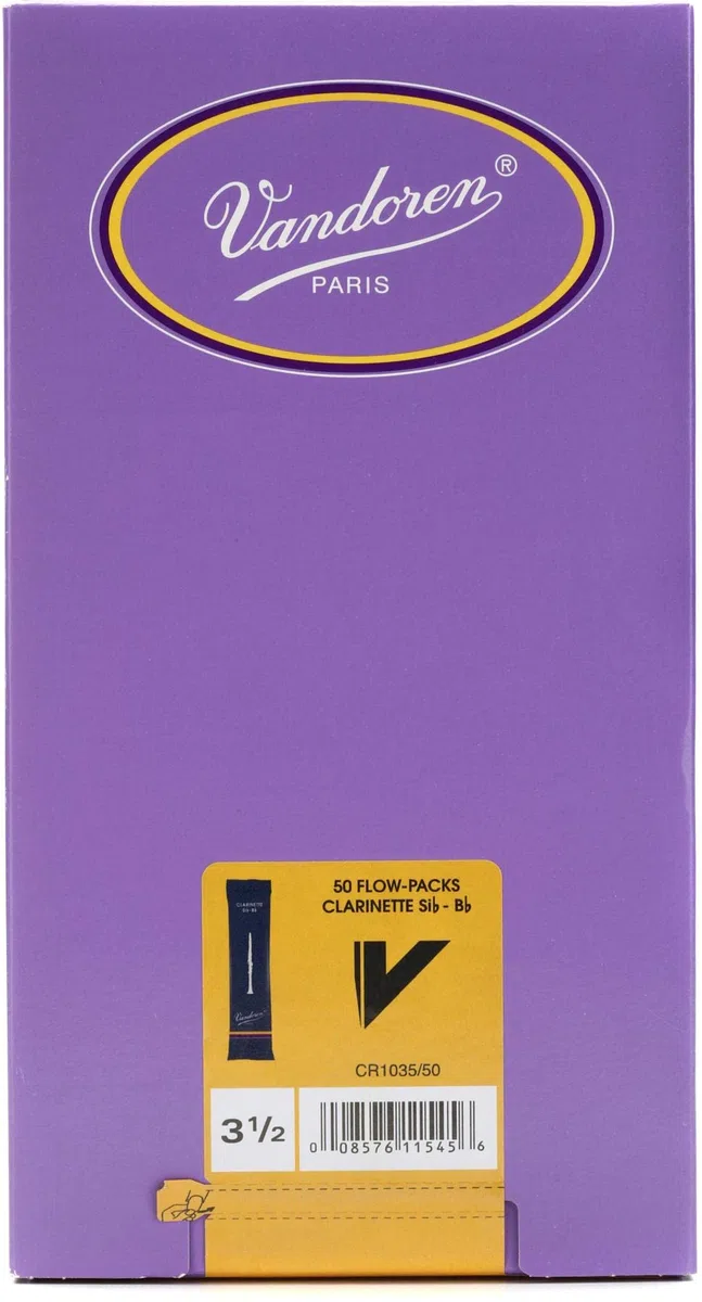 Vandoren CR1035/50 - Caja de 50 cañas tradicional para clarinete sib