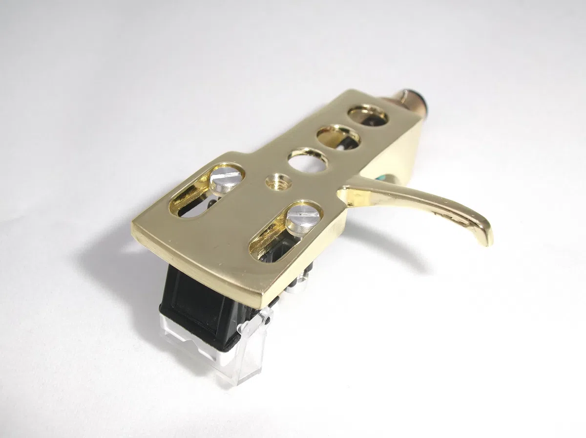 Chapado en oro Headshell soporte de cartuchos MM para Technics SL1200, SL 1200 MK2, SL1210, SL1210 MK2, SL1210 Mk5, SL1200 Mk5, SL1600 MK2, SL1610 MK2, SL1700 mk2, SL1710 MK2, SL1800 MK2,
