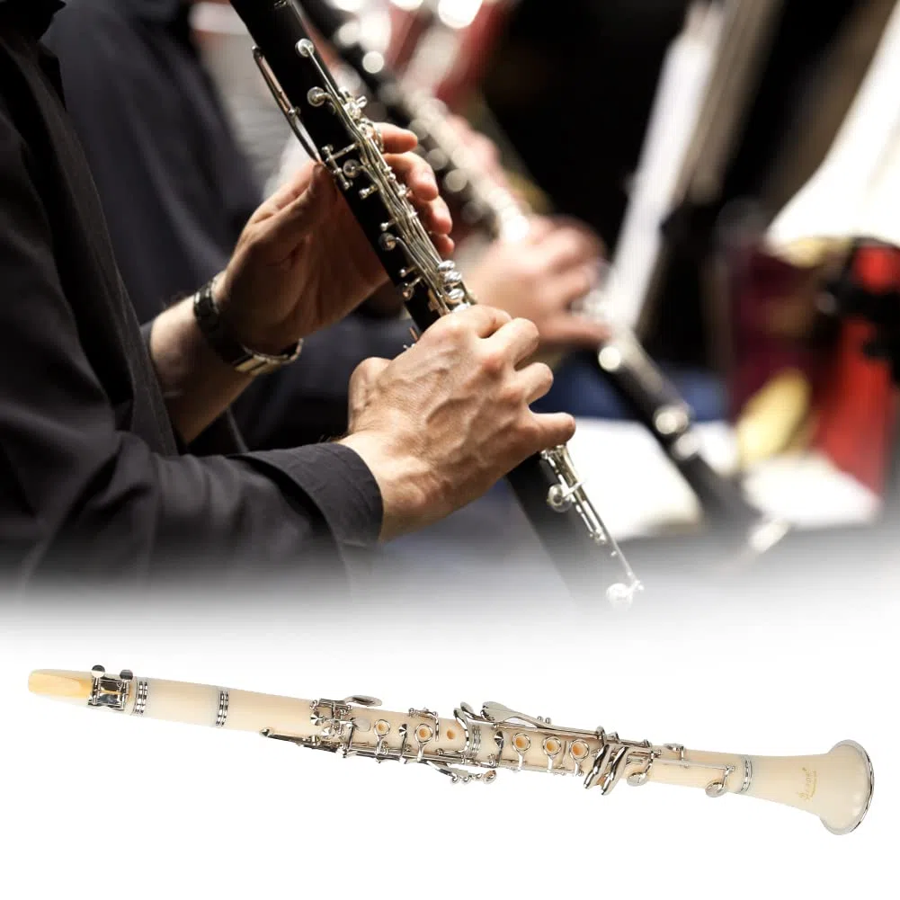 Kit de Clarinete Clarinete con Caña Profesional para Amantes del Clarinete para Entusiastas del Clarinete(#4)