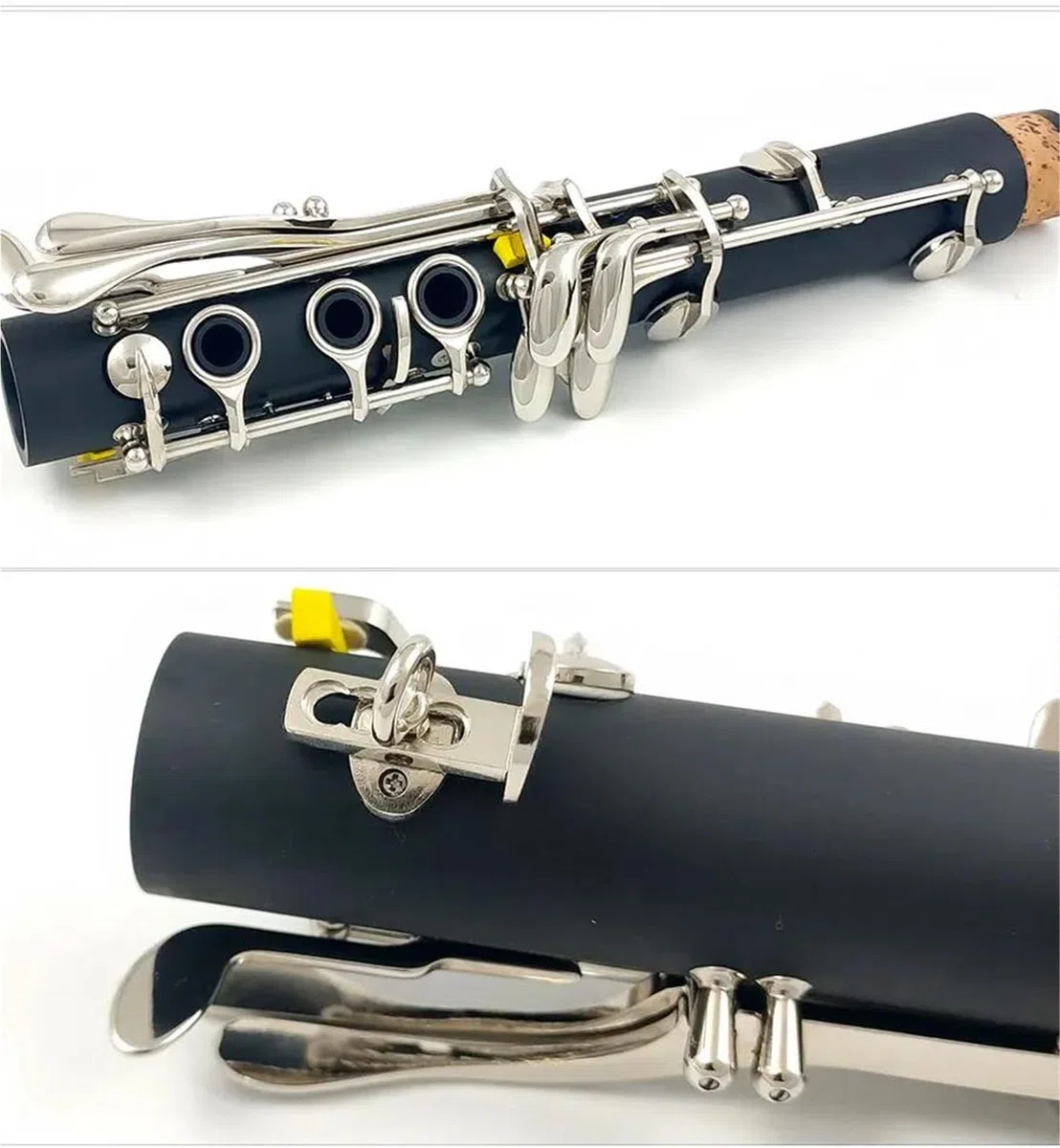 Clarinete De 17 Teclas Si Bemol (Bb) Clarinete | Instrumento de goma dura