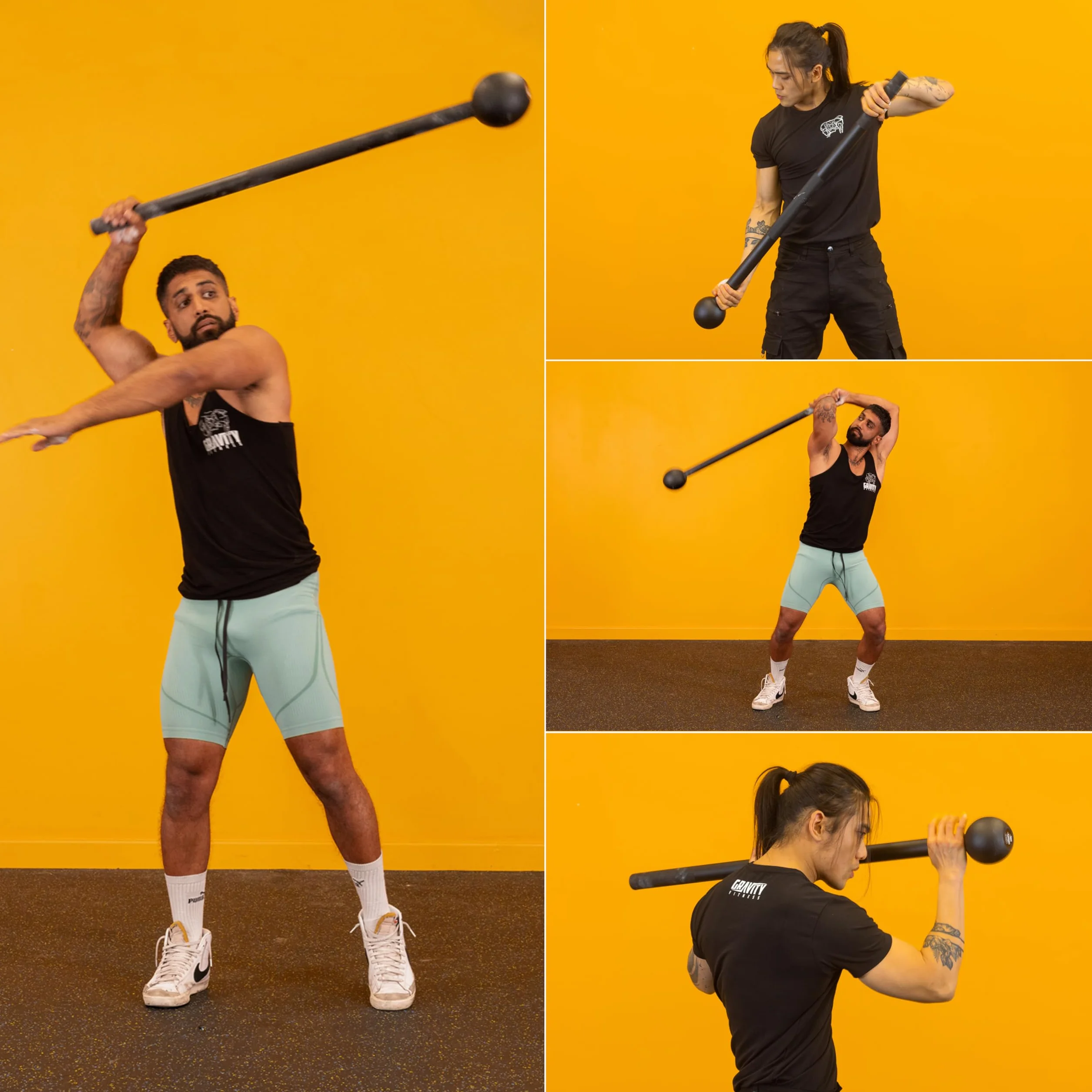 Gravity Fitness Maza Campana de Acero (4)